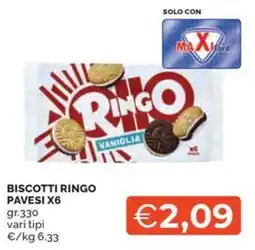 Maxisconto Biscotti Ringo offerta