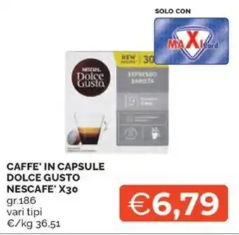 Caffè in capsule Dolce Gusto Nescafé