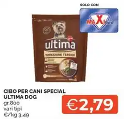Maxisconto Cibo per cani special ultima dog offerta