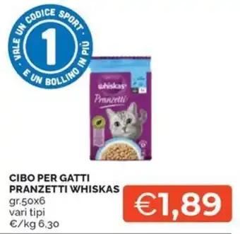 Cibo per gatti Pranzetti Whiskas