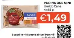 Maxisconto Purina One Mini Umido Cane offerta