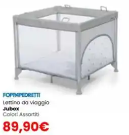 Paniate Foppapedretti Lettino da viaggio Jubox offerta