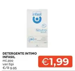 Maxisconto Detergente intimo Infasil offerta