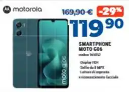 Elettrosintesi Smartphone Motorola Moto G06 offerta