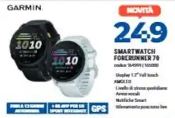 Elettrosintesi Garmin Smartwatch Forerunner 70 offerta