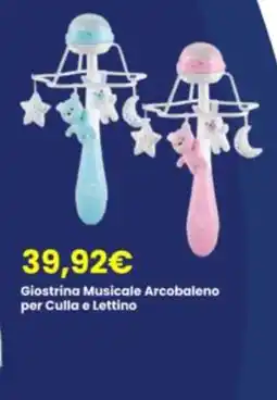 Paniate Giostrina Musicale Arcobaleno offerta