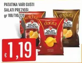 Patatina vari gusti Salati Preziosi