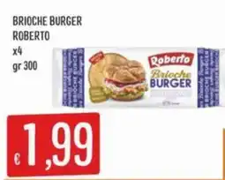 IperSisa Brioche Burger Roberto offerta