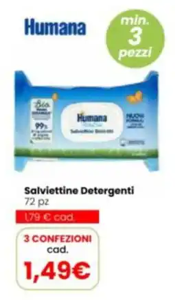 Paniate Humana Salviettine Detergenti offerta