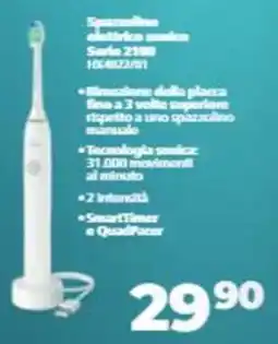 Elettrosintesi Spazzolino elettrico sonica Serie 2100 offerta
