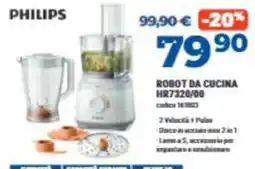 Elettrosintesi Philips Robot da cucina HR7320/00 offerta