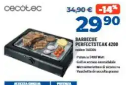 Elettrosintesi Cecotec Barbecue Perfectsteak 4200 offerta