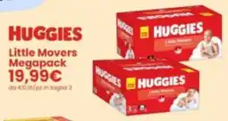 Paniate Huggies Little Movers offerta
