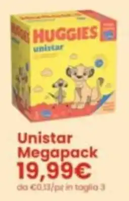 Paniate Huggies unistar offerta