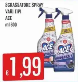 IperSisa Sgrassatore spray Ace offerta