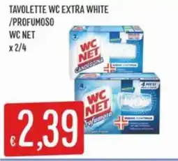 IperSisa Tavolette wc extra white profumoso wc net offerta