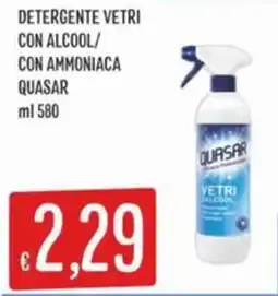 IperSisa Detergente vetri Quasar offerta