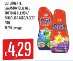 IperSisa Detergente lavastoviglie gel Pril offerta