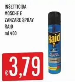 IperSisa Insetticide mosche e zanzare spray raid offerta