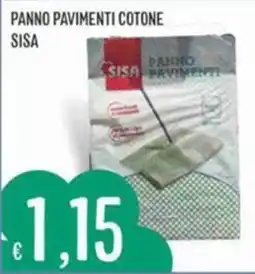 IperSisa Panno pavimenti cotone Sisa offerta