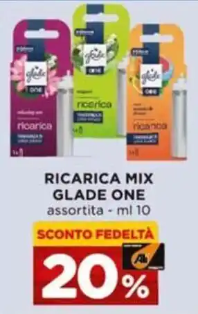 Ricarica mix Glade One
