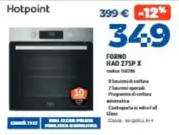 Elettrosintesi Hotpoint forno hao 27sp x offerta
