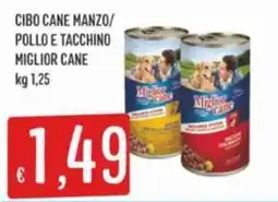 IperSisa Cibo cane manzo pollo e tacchino Miglior cane offerta