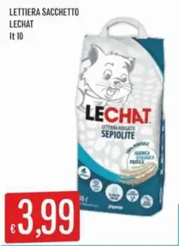 IperSisa Lettiera per gatti sepiolite Lechat offerta
