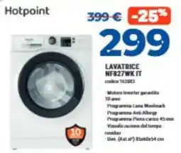 Elettrosintesi Hotpoint lavatrice offerta
