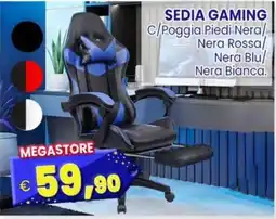 Punto Shopping Megastore Sedia Gaming offerta