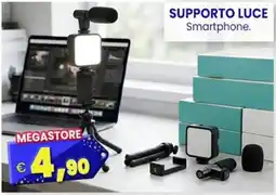 Punto Shopping Megastore Supporto luce Smartphone offerta
