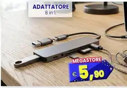 Punto Shopping Megastore Adattatore 8 in 1 offerta