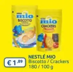 Paniate Nestlé Mio Biscotto / Crackers offerta