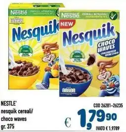 Del Prete Distribuzioni Nesquik cereali/ choco waves offerta