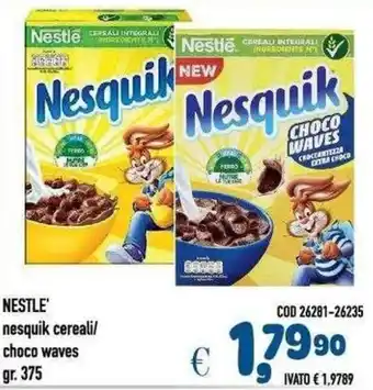 Nesquik cereali/ choco waves