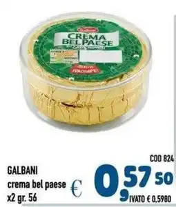 Del Prete Distribuzioni Galbani crema bel paese offerta