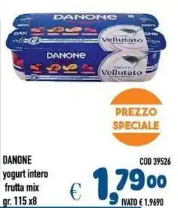 Del Prete Distribuzioni Danone yogurt intero frutta mix offerta