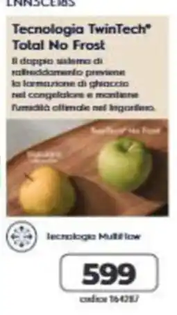 Elettrosintesi Tecnologia TwinTech Total No Frost offerta
