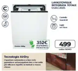 Elettrosintesi Lavastoviglie integrata totale E52LC202S offerta