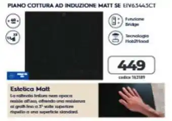 Estebica Matt Piano cottura ad induzione