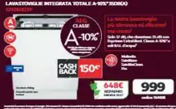 Elettrosintesi Lavastoviglie integrata totale AEG offerta