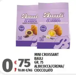 Vivo Supermercati Mini croissant Bauli offerta