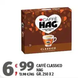 Vivo Supermercati Caffè classico Hag offerta