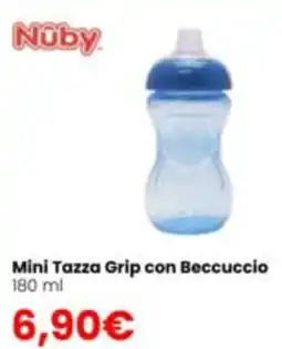 Paniate Nuby Mini Tazza Grip con Beccuccio offerta