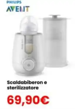 Paniate Philips Avent Scaldabiberon e sterilizzatore offerta