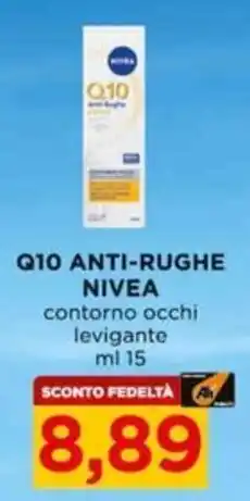 Alì Supermercati Q10 anti-rughe Nivea contorno occhi levigante offerta