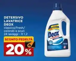 Alì Supermercati Detersivo lavatrice Deox offerta
