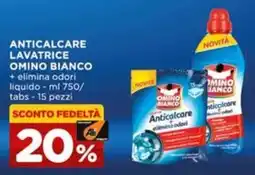 Alì Supermercati Anticalcare lavatrice Omino Bianco offerta