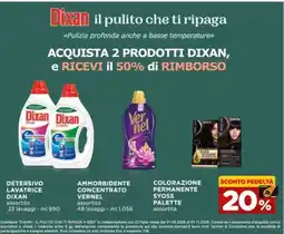 Alì Supermercati Detersivo lavatrice Dixan assortito offerta