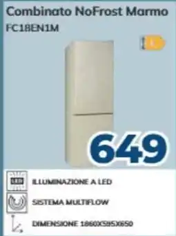 Elettrosintesi Combinato NoFrost Marmo offerta